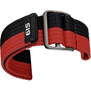 INF Bracelet de montre de sport en nylon pour Garmin Fenix 8/7X/970/965 Rouge 22 mm - Publicité INF Bracelet de montre de sport en nylon pour Garmin Fenix 8/7X/970/965 Rouge 22 mm - Publicité