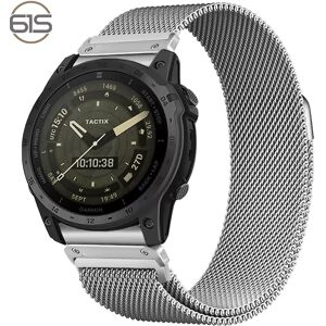 INF Bracelet de Montre Milanais à Démontage Rapide en Métal pour Garmin Fenix 7X Pro/Fenix 58 Argent 22 mm - Publicité INF Bracelet de Montre Milanais à Démontage Rapide en Métal pour Garmin Fenix 7X Pro/Fenix 58 Argent 22 mm - Publicité
