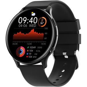 INF Montre intelligente : Appels Bluetooth et surveillance de la santé Le noir - Publicité INF Montre intelligente : Appels Bluetooth et surveillance de la santé Le noir - Publicité