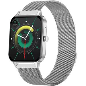 INF Montre connectée MX7 : appels Bluetooth et suivi de la santé Argent - Publicité INF Montre connectée MX7 : appels Bluetooth et suivi de la santé Argent - Publicité