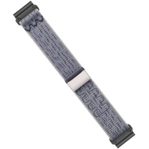 INF Bracelet de montre en nylon à dégagement rapide de 20 mm pour Garmin Fenix 8/567Xpro Gris 26 mm - Publicité INF Bracelet de montre en nylon à dégagement rapide de 20 mm pour Garmin Fenix 8/567Xpro Gris 26 mm - Publicité
