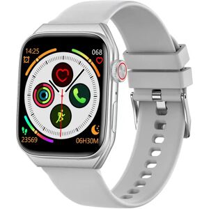 INF Montre Intelligente Multifonctionnelle Grise - Suivi Santé, Sport et Notifications - Publicité INF Montre Intelligente Multifonctionnelle Grise - Suivi Santé, Sport et Notifications - Publicité