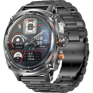 INF Montre Intelligente Multifonction Noire avec Écran AMOLED et Suivi de Santé Avancé - Publicité INF Montre Intelligente Multifonction Noire avec Écran AMOLED et Suivi de Santé Avancé - Publicité