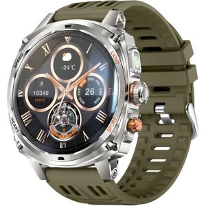 INF Montre connectée multifonction avec écran AMOLED, surveillance de la santé et prise en charge des appels Bluetooth Vert - Publicité INF Montre connectée multifonction avec écran AMOLED, surveillance de la santé et prise en charge des appels Bluetooth Vert - Publicité