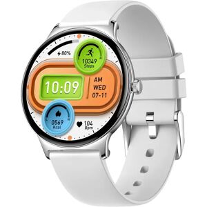 INF Montre Intelligente Multifonctionnelle avec Bluetooth et Suivi de Santé Argent - Publicité INF Montre Intelligente Multifonctionnelle avec Bluetooth et Suivi de Santé Argent - Publicité