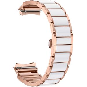 INF Bracelet en métal effet céramique compatible avec Huawei WATCH 5 42mm - Élégance et confort Or rose - Publicité INF Bracelet en métal effet céramique compatible avec Huawei WATCH 5 42mm - Élégance et confort Or rose - Publicité
