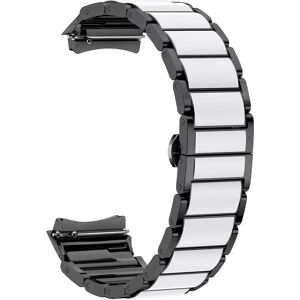 INF Bracelet en métal effet céramique compatible avec Huawei WATCH 5 42mm - Élégance et confort Noir blanc - Publicité INF Bracelet en métal effet céramique compatible avec Huawei WATCH 5 42mm - Élégance et confort Noir blanc - Publicité
