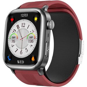 INF Montre Intelligente avec Mesure de la Pression Artérielle et ECG, Compatible avec Huawei, Samsung, Apple, Garmin Rouge - Publicité INF Montre Intelligente avec Mesure de la Pression Artérielle et ECG, Compatible avec Huawei, Samsung, Apple, Garmin Rouge - Publicité
