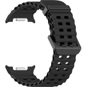 INF Bracelet Océan en Silicone Compatible avec Samsung Watch 8 et Watch 8 Classic Le noir - Publicité INF Bracelet Océan en Silicone Compatible avec Samsung Watch 8 et Watch 8 Classic Le noir - Publicité