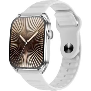 INF Montre Connectée AMOLED 1,93" avec Appel Bluetooth compatible avec l'application GloryFit Argent - Publicité INF Montre Connectée AMOLED 1,93" avec Appel Bluetooth compatible avec l'application GloryFit Argent - Publicité