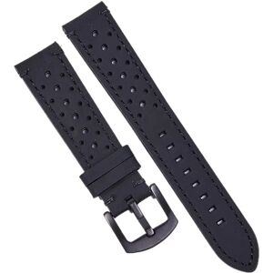 INF Bracelet de montre intelligent universel en cuir Crazy Horse vintage - Libération rapide, respirant Le noir 21 millimètres - Publicité INF Bracelet de montre intelligent universel en cuir Crazy Horse vintage - Libération rapide, respirant Le noir 21 millimètres - Publicité