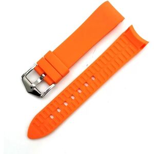 INF Bracelet de Montre Connectée Universel en Silicone avec Extrémité Courbée, Compatible avec Samsung, Huawei, Xiaomi Orange 20 mm - Publicité INF Bracelet de Montre Connectée Universel en Silicone avec Extrémité Courbée, Compatible avec Samsung, Huawei, Xiaomi Orange 20 mm - Publicité