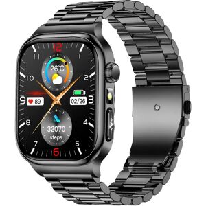 INF Montre Connectée AMOLED 2,04 pouces Haute Résolution avec Suivi de la Santé, compatible avec Huawei, Samsung, APPLE, Garmin - Publicité INF Montre Connectée AMOLED 2,04 pouces Haute Résolution avec Suivi de la Santé, compatible avec Huawei, Samsung, APPLE, Garmin - Publicité