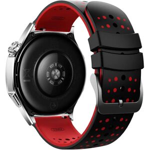 INF Bracelet de montre en silicone 22 mm compatible avec Suunto 9 Peak, Huawei, Xiaomi, Redmi et Samsung - Design ciel étoilé Noir + Rouge - Publicité INF Bracelet de montre en silicone 22 mm compatible avec Suunto 9 Peak, Huawei, Xiaomi, Redmi et Samsung - Design ciel étoilé Noir + Rouge - Publicité