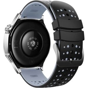 INF Bracelet de montre en silicone 22 mm compatible avec Suunto 9 Peak, Huawei, Xiaomi, Redmi et Samsung - Design ciel étoilé Noir + Gris - Publicité INF Bracelet de montre en silicone 22 mm compatible avec Suunto 9 Peak, Huawei, Xiaomi, Redmi et Samsung - Design ciel étoilé Noir + Gris - Publicité