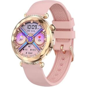 INF Montre Connectée Or Rose avec Bracelet en Silicone Rose - Bluetooth, NFC et Suivi Fitness - Publicité INF Montre Connectée Or Rose avec Bracelet en Silicone Rose - Bluetooth, NFC et Suivi Fitness - Publicité