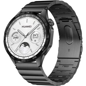 INF Bracelet de montre 22mm en acier inoxydable compatible avec Huawei Watch 4 Pro, série GT4 - Libération rapide Gris - Publicité INF Bracelet de montre 22mm en acier inoxydable compatible avec Huawei Watch 4 Pro, série GT4 - Libération rapide Gris - Publicité