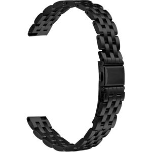 INF Élégant bracelet de montre à cinq rangées en acier inoxydable compatible avec Garmin Lily 2 Le noir - Publicité INF Élégant bracelet de montre à cinq rangées en acier inoxydable compatible avec Garmin Lily 2 Le noir - Publicité