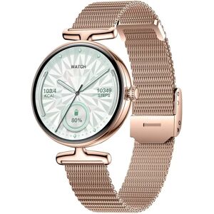 INF Montre Intelligente Multifonctionnelle Dorée avec Écran AMOLED, Appels Bluetooth et Suivi de la Santé - Publicité INF Montre Intelligente Multifonctionnelle Dorée avec Écran AMOLED, Appels Bluetooth et Suivi de la Santé - Publicité