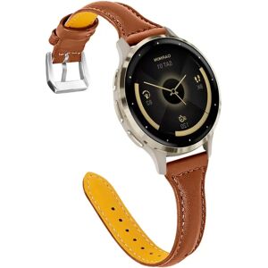 INF Bracelet de montre en cuir fin en forme de T compatible avec Garmin Venu 3S/Huawei GT4/5/6 41MM/42MM Marron - Publicité INF Bracelet de montre en cuir fin en forme de T compatible avec Garmin Venu 3S/Huawei GT4/5/6 41MM/42MM Marron - Publicité