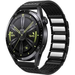 INF Bracelet de montre magnétique en maille d'acier inoxydable compatible avec Huawei GT5/GT6 & Watch 5 Pro 20 mm - Publicité INF Bracelet de montre magnétique en maille d'acier inoxydable compatible avec Huawei GT5/GT6 & Watch 5 Pro 20 mm - Publicité
