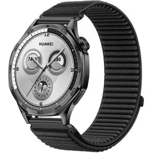 INF Bracelet Tissé en Nylon Compatible avec Huawei Watch 5/GT6/GT5/Pro, Samsung, Garmin - Multiples Couleurs Le noir 22 mm - Publicité INF Bracelet Tissé en Nylon Compatible avec Huawei Watch 5/GT6/GT5/Pro, Samsung, Garmin - Multiples Couleurs Le noir 22 mm - Publicité