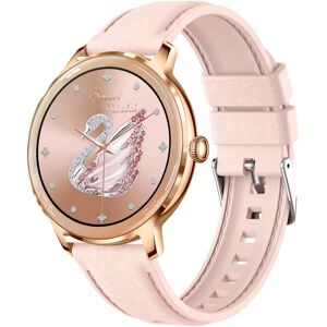 INF Montre connectée avec mesure du pouls, de la pression artérielle et de l'oxygène dans le sang Or rose - Publicité INF Montre connectée avec mesure du pouls, de la pression artérielle et de l'oxygène dans le sang Or rose - Publicité