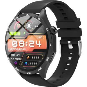 INF Montre Connectée Multifonctionnelle : Appels Bluetooth, Moniteur de Fréquence Cardiaque et Cadran Personnalisable Le noir - Publicité INF Montre Connectée Multifonctionnelle : Appels Bluetooth, Moniteur de Fréquence Cardiaque et Cadran Personnalisable Le noir - Publicité