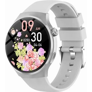 INF Montre Connectée Bluetooth avec Appel, Fréquence Cardiaque et Suivi du Sommeil, Compatible avec Huawei, Samsung, APPLE, Argent - Publicité INF Montre Connectée Bluetooth avec Appel, Fréquence Cardiaque et Suivi du Sommeil, Compatible avec Huawei, Samsung, APPLE, Argent - Publicité