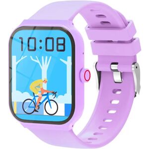 INF Montre Connectée Multifonctionnelle avec Appel Bluetooth & Surveillance de la Santé, compatible avec Huawei, Samsung, Violet - Publicité INF Montre Connectée Multifonctionnelle avec Appel Bluetooth & Surveillance de la Santé, compatible avec Huawei, Samsung, Violet - Publicité