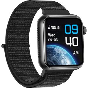 INF Montre Connectée TK50 Rose Tressée : Suivi Santé, Appels Bluetooth & 100+ Modes Sport Le noir - Publicité INF Montre Connectée TK50 Rose Tressée : Suivi Santé, Appels Bluetooth & 100+ Modes Sport Le noir - Publicité