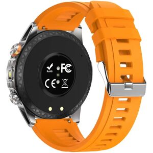 INF Montre Connectée Multifonctionnelle avec Suivi de la Fréquence Cardiaque, de l'Oxygène Sanguin et du Sommeil - Étanche IP68 Orange - Publicité INF Montre Connectée Multifonctionnelle avec Suivi de la Fréquence Cardiaque, de l'Oxygène Sanguin et du Sommeil - Étanche IP68 Orange - Publicité