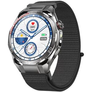 INF Montre Connectée Compatible with Android et iOS (Noir Tissé) – Écran AMOLED 1.47" 466x466, ECG Chip, Bluetooth LE 5.3, - Publicité INF Montre Connectée Compatible with Android et iOS (Noir Tissé) – Écran AMOLED 1.47" 466x466, ECG Chip, Bluetooth LE 5.3, - Publicité