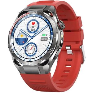 INF Montre connectée (bracelet rouge) compatible with Android et iOS - Écran 1.47" 466x466 AMOLED, Bluetooth LE 5.3, Support ECG - Publicité INF Montre connectée (bracelet rouge) compatible with Android et iOS - Écran 1.47" 466x466 AMOLED, Bluetooth LE 5.3, Support ECG - Publicité