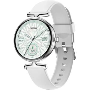 INF Montre Intelligente Multifonction avec Écran AMOLED et Suivi de la Santé Gris Argenté - Publicité INF Montre Intelligente Multifonction avec Écran AMOLED et Suivi de la Santé Gris Argenté - Publicité