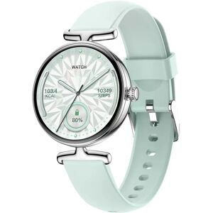 INF Montre Intelligente Multifonction avec Écran AMOLED et Suivi de la Santé Cyan argenté - Publicité INF Montre Intelligente Multifonction avec Écran AMOLED et Suivi de la Santé Cyan argenté - Publicité