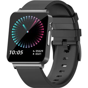 INF Montre intelligente avec ECG, pouls, oxygène sanguin, moniteur de sommeil Le noir - Publicité INF Montre intelligente avec ECG, pouls, oxygène sanguin, moniteur de sommeil Le noir - Publicité
