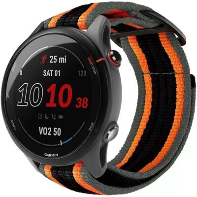 INF Bracelet de montre de sport original en nylon compatible avec Garmin Fenix 8/7X/Forerunner 255 Multicolore - Publicité INF Bracelet de montre de sport original en nylon compatible avec Garmin Fenix 8/7X/Forerunner 255 Multicolore - Publicité