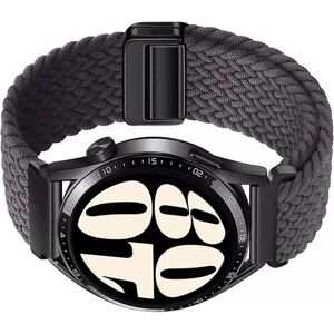 INF Bracelet de montre en nylon tissé de 18 mm pour Huawei/Samsung/Xiaomi Gris