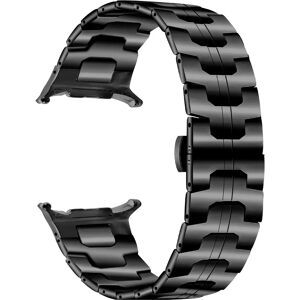 INF Bracelet en acier inoxydable Iron Man pour Samsung Galaxy Watch7 47mm Le noir