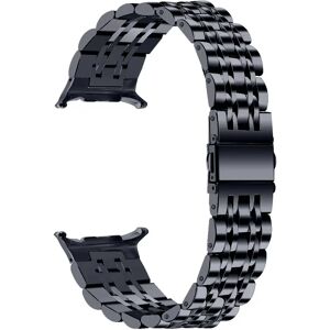 INF Bracelet en Acier Inoxydable 7 Perles Intégré Compatible avec Samsung Galaxy Watch 8 Gris
