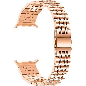 INF Bracelet en Acier Inoxydable 7 Perles Intégré Compatible avec Samsung Galaxy Watch 8 Or rose