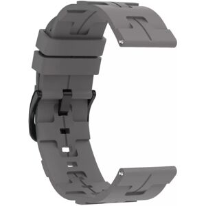 INF Bracelet en silicone universel compatible avec Samsung, Huawei et Garmin Gris 20 mm