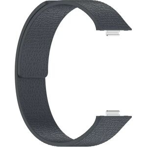 INF Bracelet Magnétique Souple Texture Litchi pour Huawei Fit Gris