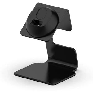 INF Support de charge en alliage d'aluminium compatible avec Xiaomi Mi Band 8 - Socle métal stable et antidérapant pour câble Le noir