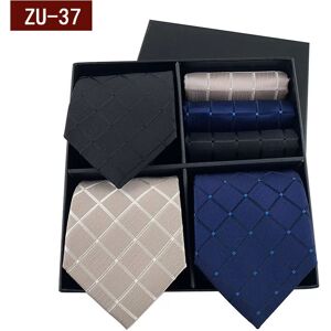 INF Coffret cadeau cravates en soie ensemble Hanky 3 styles cravate pour hommes 2 - Publicité INF Coffret cadeau cravates en soie ensemble Hanky 3 styles cravate pour hommes 2 - Publicité