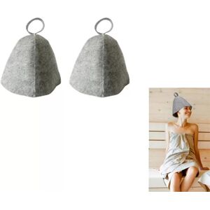 INF Chapeau de sauna en feutre, pack de 2 - Publicité INF Chapeau de sauna en feutre, pack de 2 - Publicité