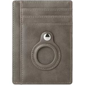 INF Portefeuille AirTag anti-RFID - Étui en cuir sécurisé pour cartes avec emplacement pour traqueur - Publicité INF Portefeuille AirTag anti-RFID - Étui en cuir sécurisé pour cartes avec emplacement pour traqueur - Publicité