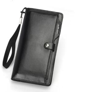 INF Portefeuille long pour homme avec plusieurs emplacements pour cartes Le noir - Publicité INF Portefeuille long pour homme avec plusieurs emplacements pour cartes Le noir - Publicité