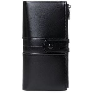INF Portefeuille anti-RFID, Porte-cartes en cuir Le noir - Publicité INF Portefeuille anti-RFID, Porte-cartes en cuir Le noir - Publicité